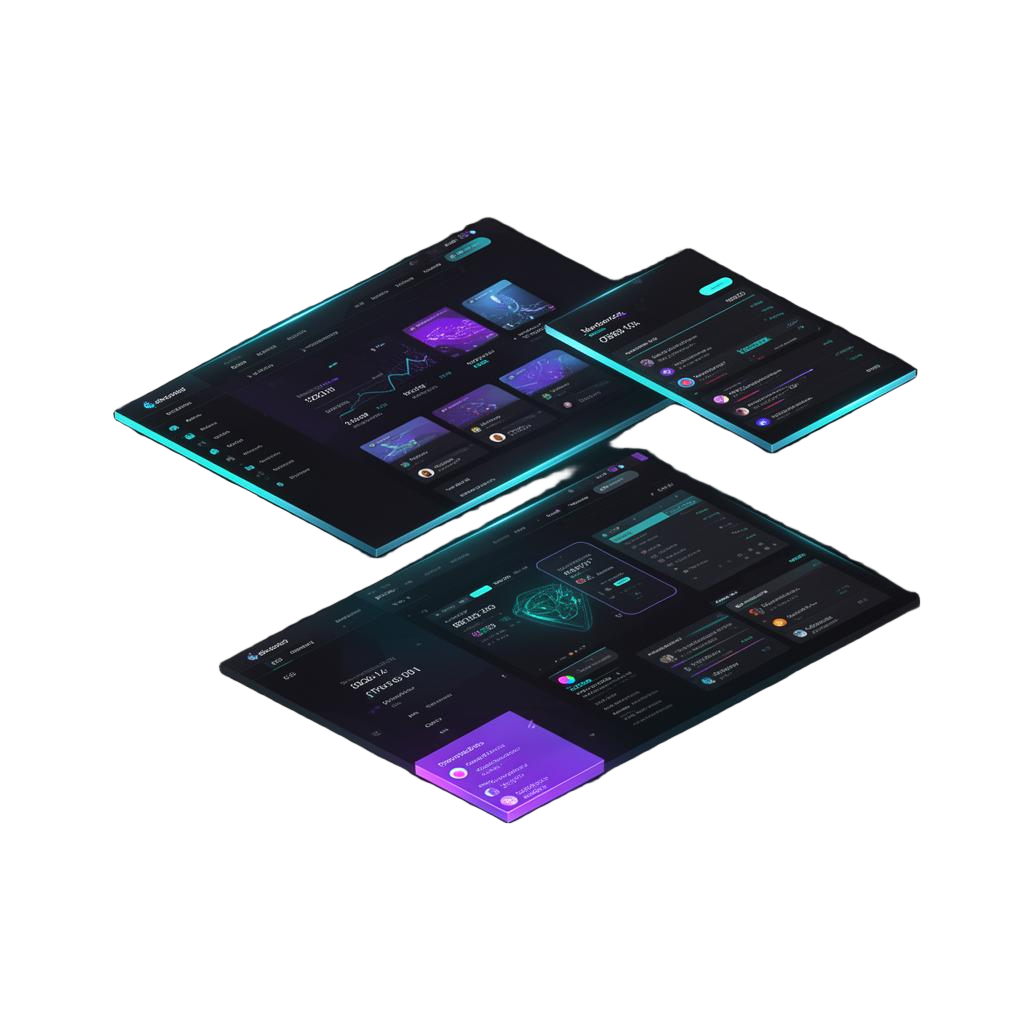 Dashboard moderno desenvolvido pelo Recayd Group